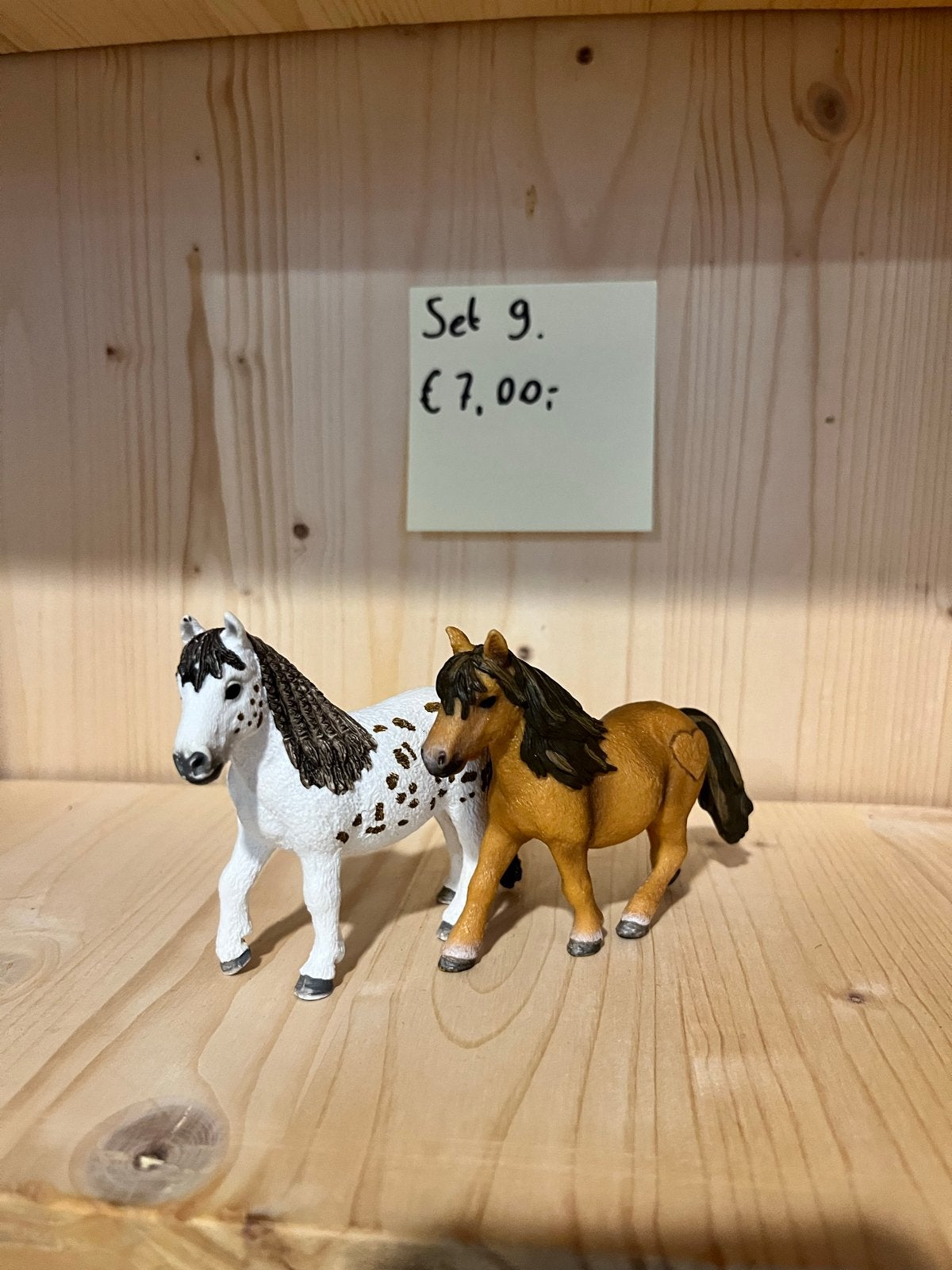 Schleich paarden set - Set 9, Ophalen of Verzenden, Gebruikt, Jongen of Meisje