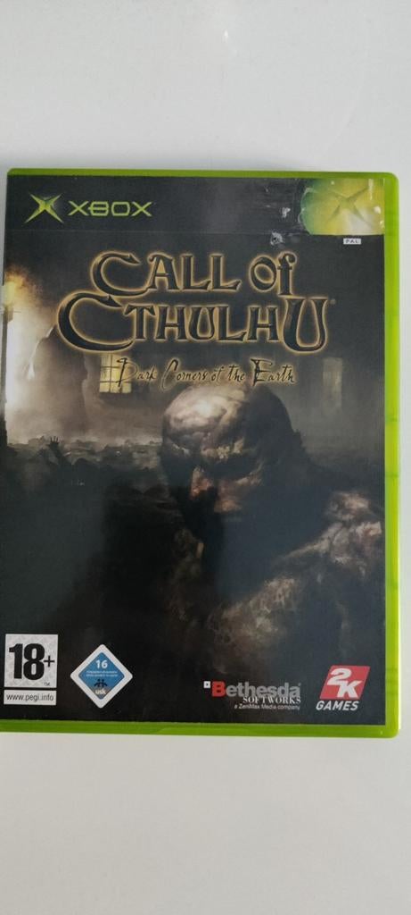 Call of Cthulhu. Xbox Original Game. DUITSE HOES., Avontuur en Actie, Gebruikt, 1 speler, Ophalen of Verzenden