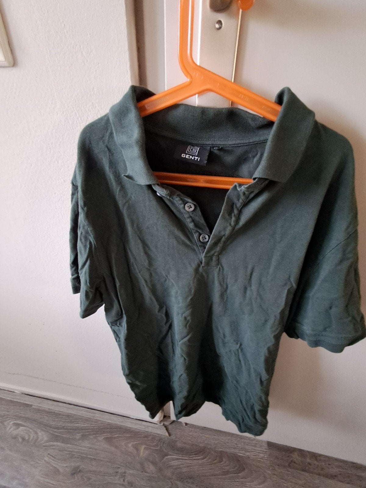 Heren T-shirt Genti - Maat XL - Donkergroen, Kleding | Heren, Maat 56/58 (XL), Ophalen of Verzenden, Gedragen, Groen