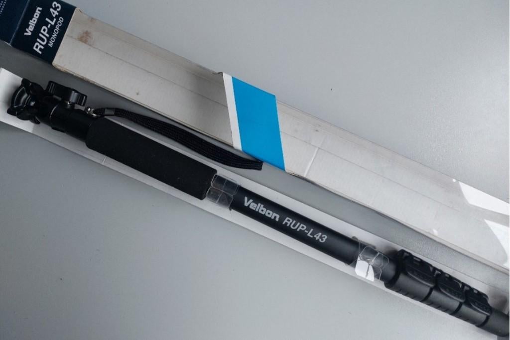 Velbon RUP-L43 Monopot (Nieuwstaat), Eenpoot, Nieuw, Ophalen of Verzenden, 150 tot 175 cm