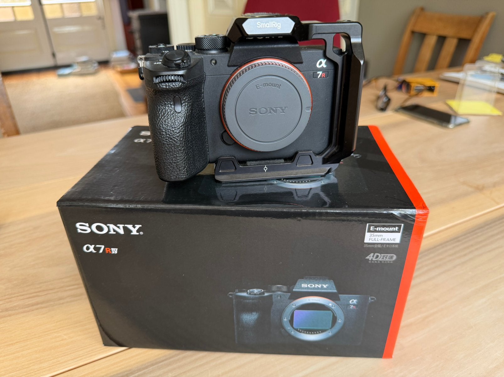 Sony A7 R IV systeemcamera 61 MP, Audio, Tv en Foto, Ophalen, Zo goed als nieuw, Sony, Geen optische zoom
