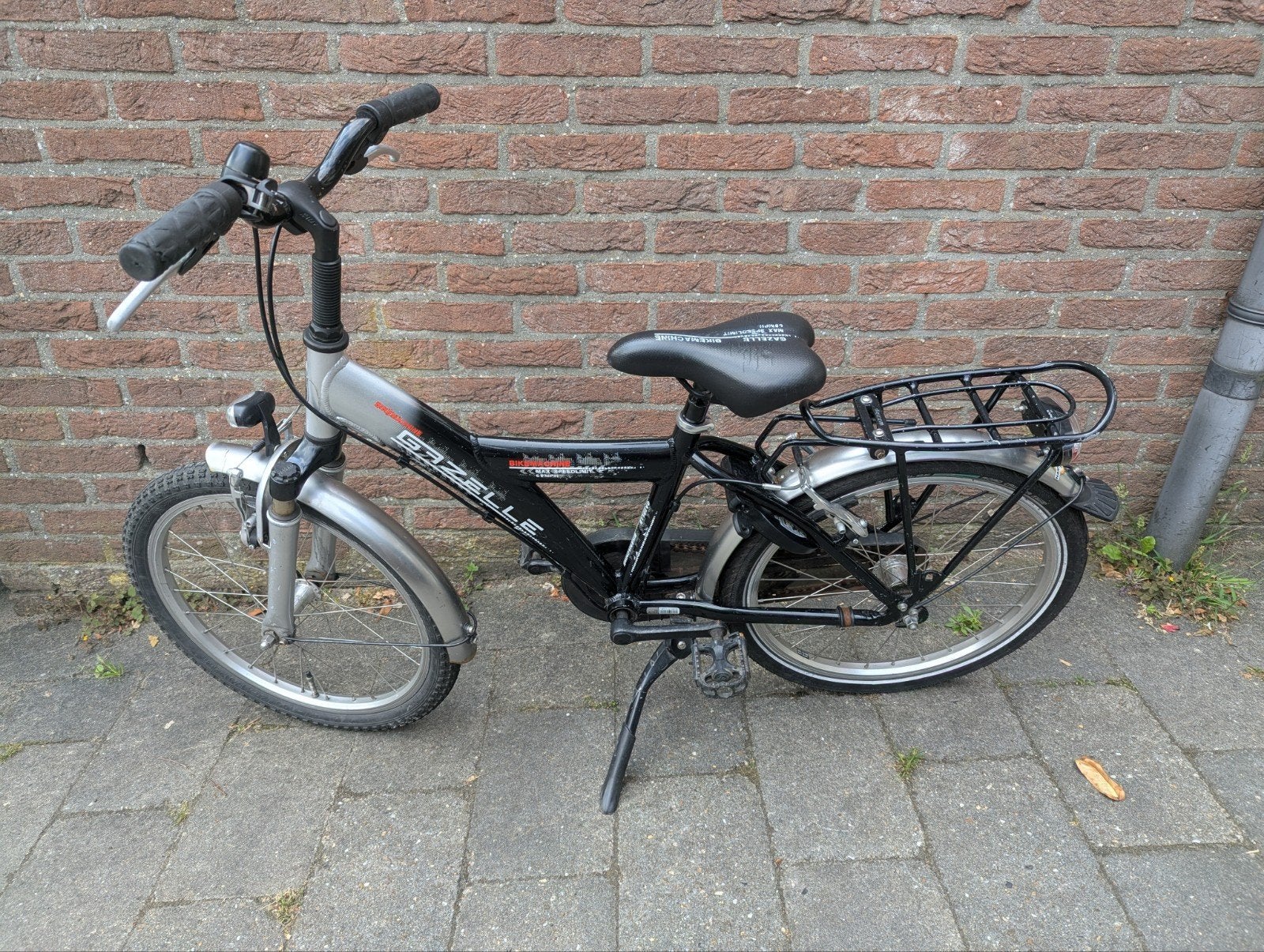 Gazelle Fiets 20inch zwart/zilver, Ophalen, 20 inch of meer, Gebruikt, Gazelle