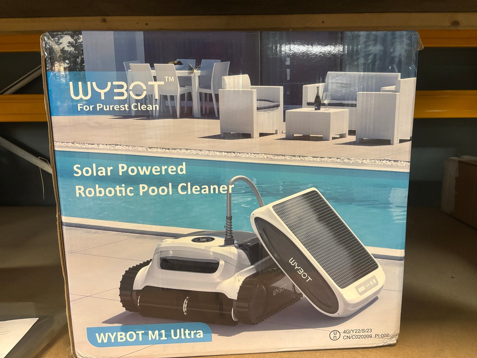 Wybot M1 Ultra Solar Robot Zwembadreiniger, Ophalen of Verzenden, Nieuw, Reinigingsmiddel