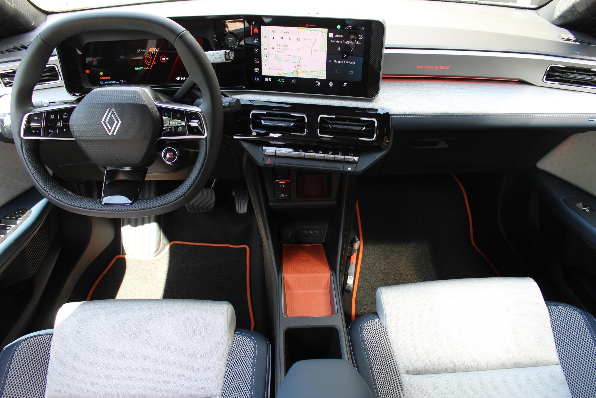 Renault 5 comfort range Roland-Garros 52 kWh | DEMO | Harman, Auto's, Huisgarantie, Leder en Stof, Wit, Origineel Nederlands