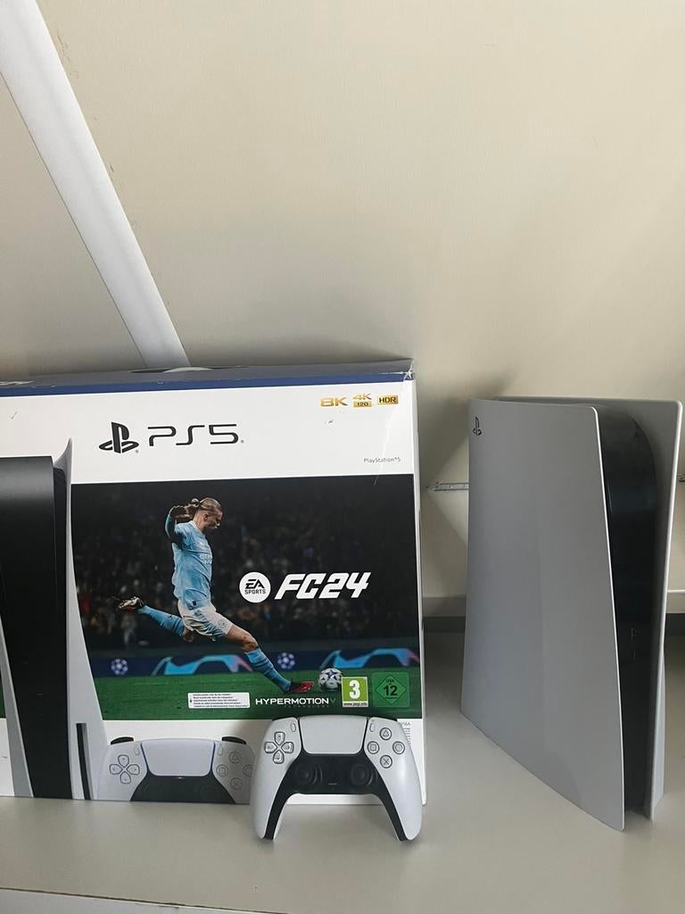 PS5 Disc edition, Ophalen of Verzenden, Zo goed als nieuw, Playstation 5