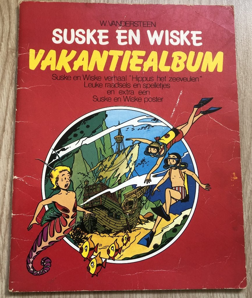 SUSKE EN WISKE - VAKANTIEALBUM - 1977, Boeken, Eén stripboek, Ophalen of Verzenden, Zo goed als nieuw