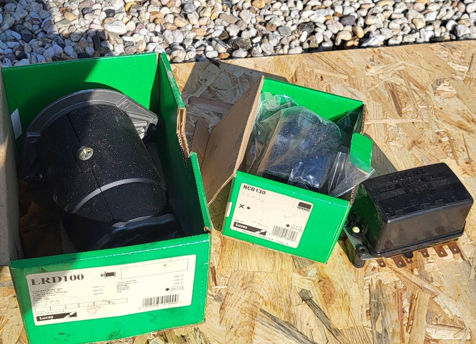 NOS Lucas LRD100 dynamo + NCB130 regelaar – Land Rover Mini, Auto-onderdelen, Ophalen of Verzenden, Nieuw, Ford