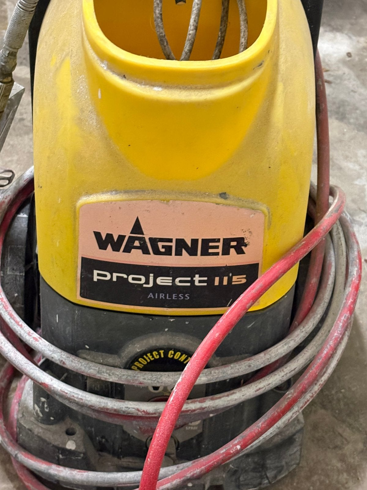 Wagner latex spuit, Ophalen, Gebruikt, Verfspuit of Verfpomp