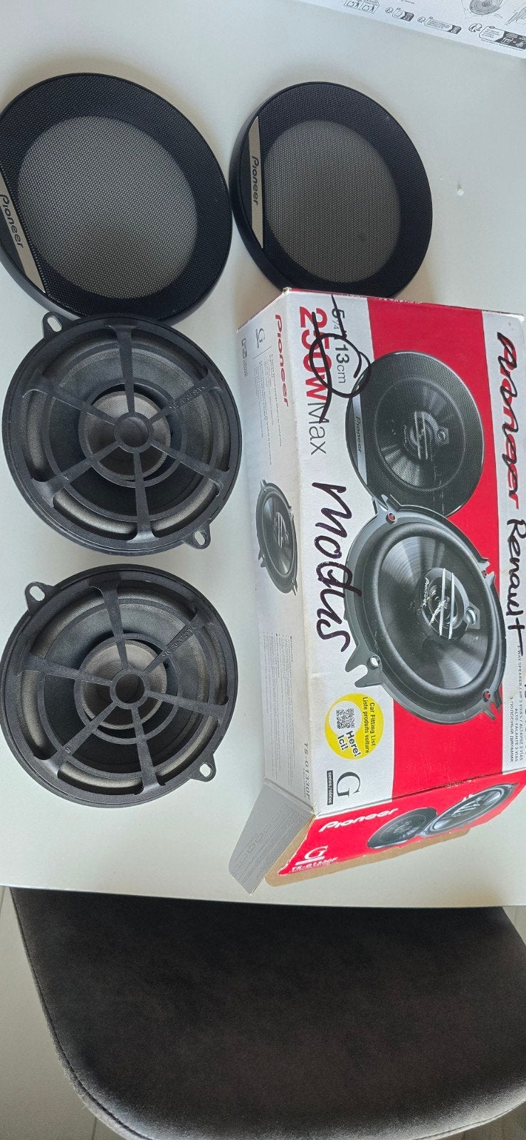 Pioneer H0232600C66 speakers voor Renault Modus, Ophalen of Verzenden, Nieuw
