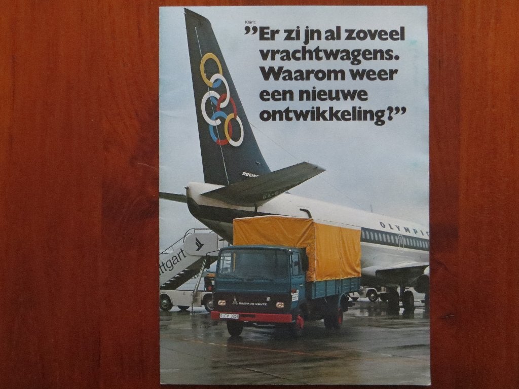 Magirus-Deutz (Club van Vier) Er zijn al zoveel vrachtwagens, Ophalen of Verzenden, Nieuw, Overige merken