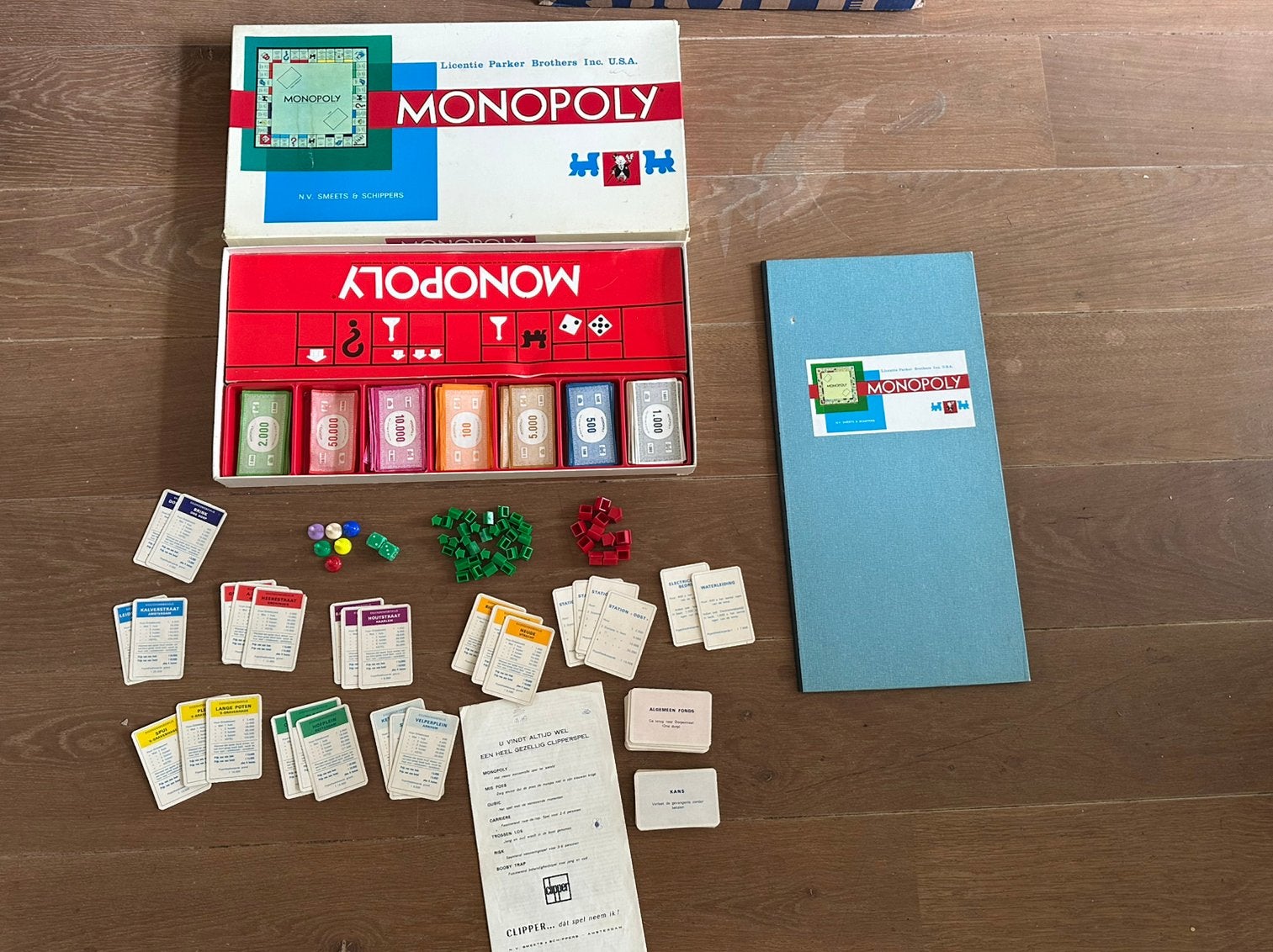 Vintage Monopolyspel jaren 60/70, Hobby en Vrije tijd, Gezelschapsspellen | Bordspellen, Vijf spelers of meer, Ophalen of Verzenden