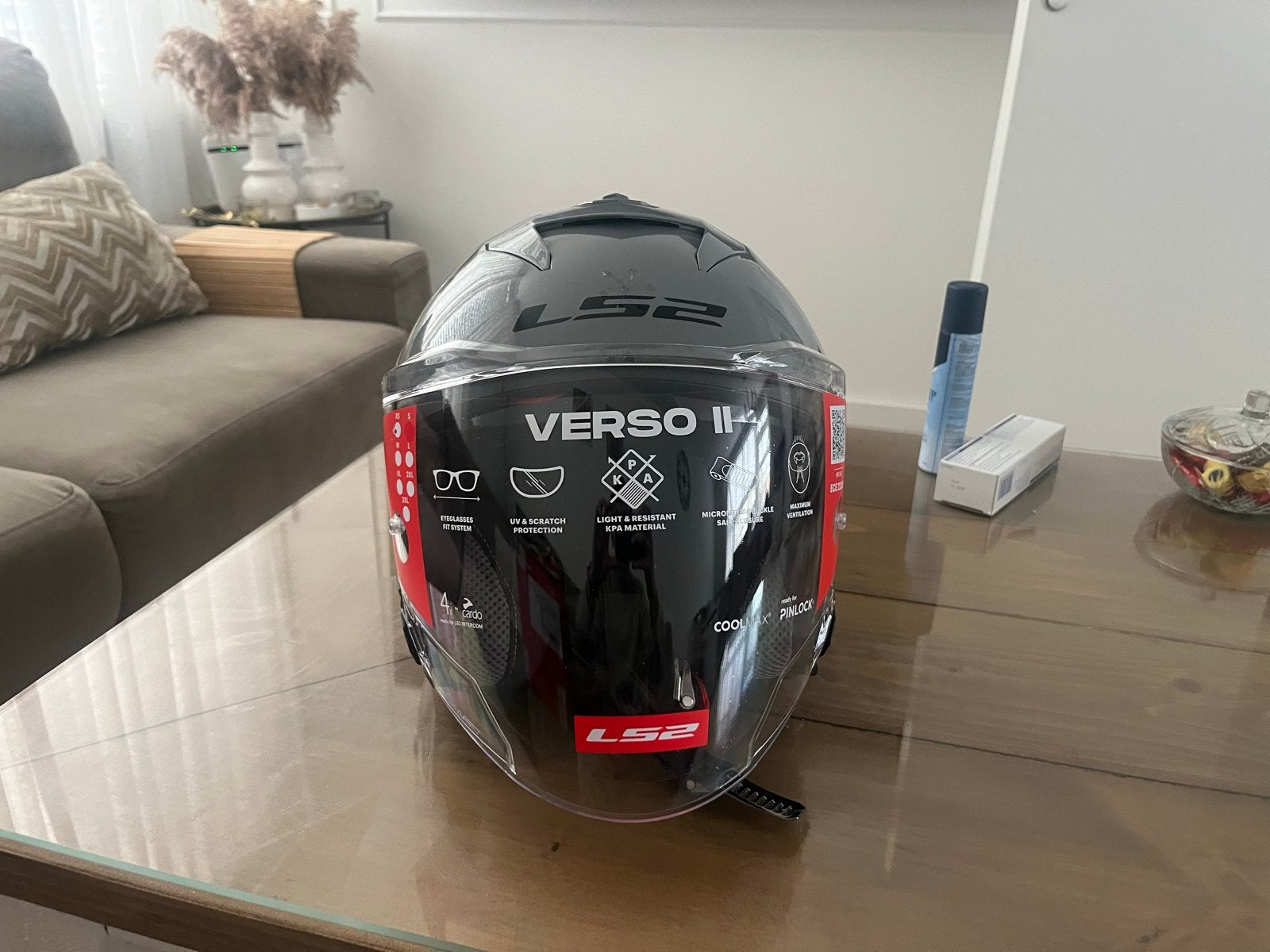 LS2 Verso II Jethelm - Nieuw in doos, Heren, Jethelm, S, Ophalen
