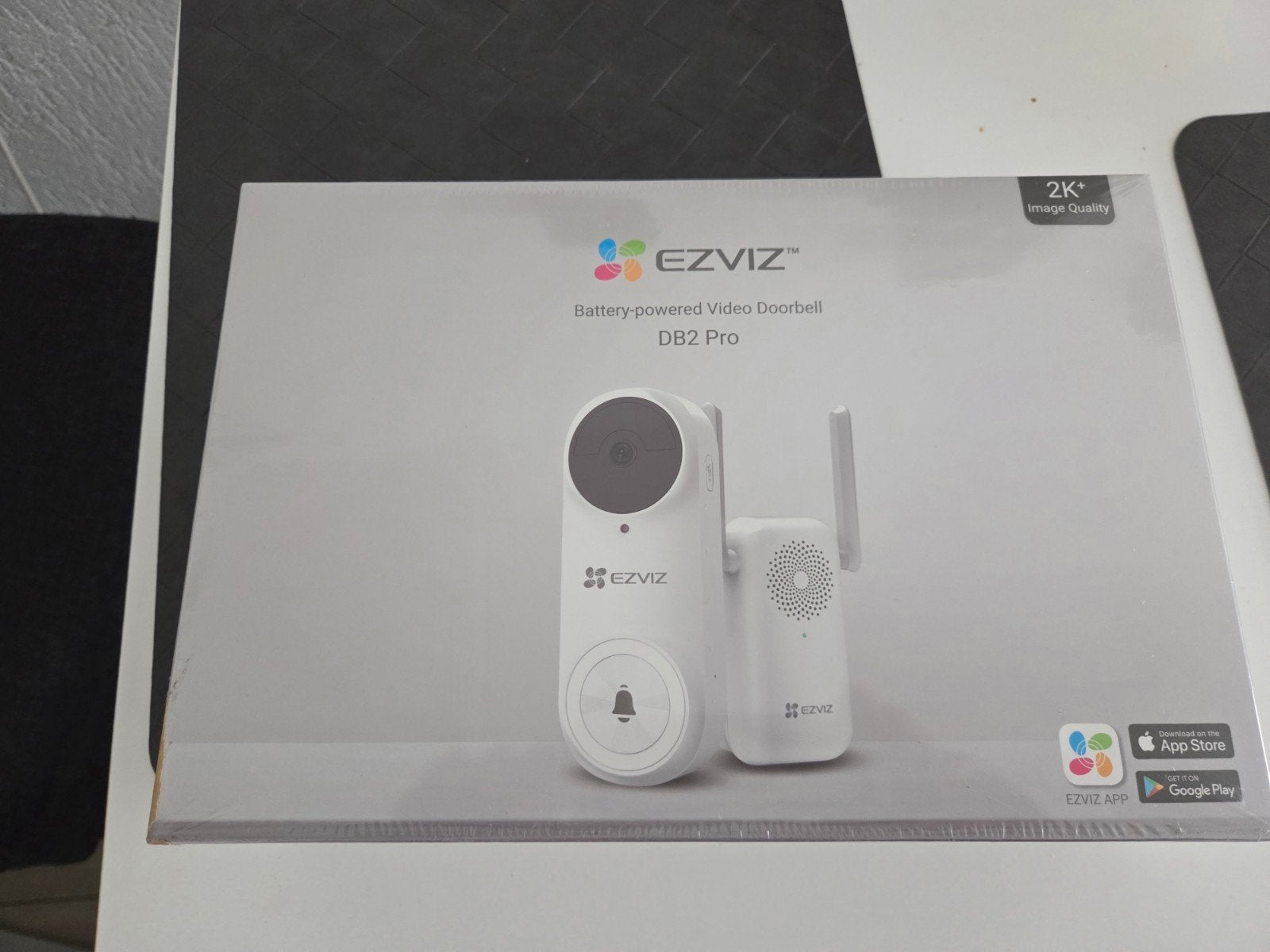 EZVIZ DB2 Pro Draadloze Video Deurbel 2K - Nieuw in doos, Ophalen
