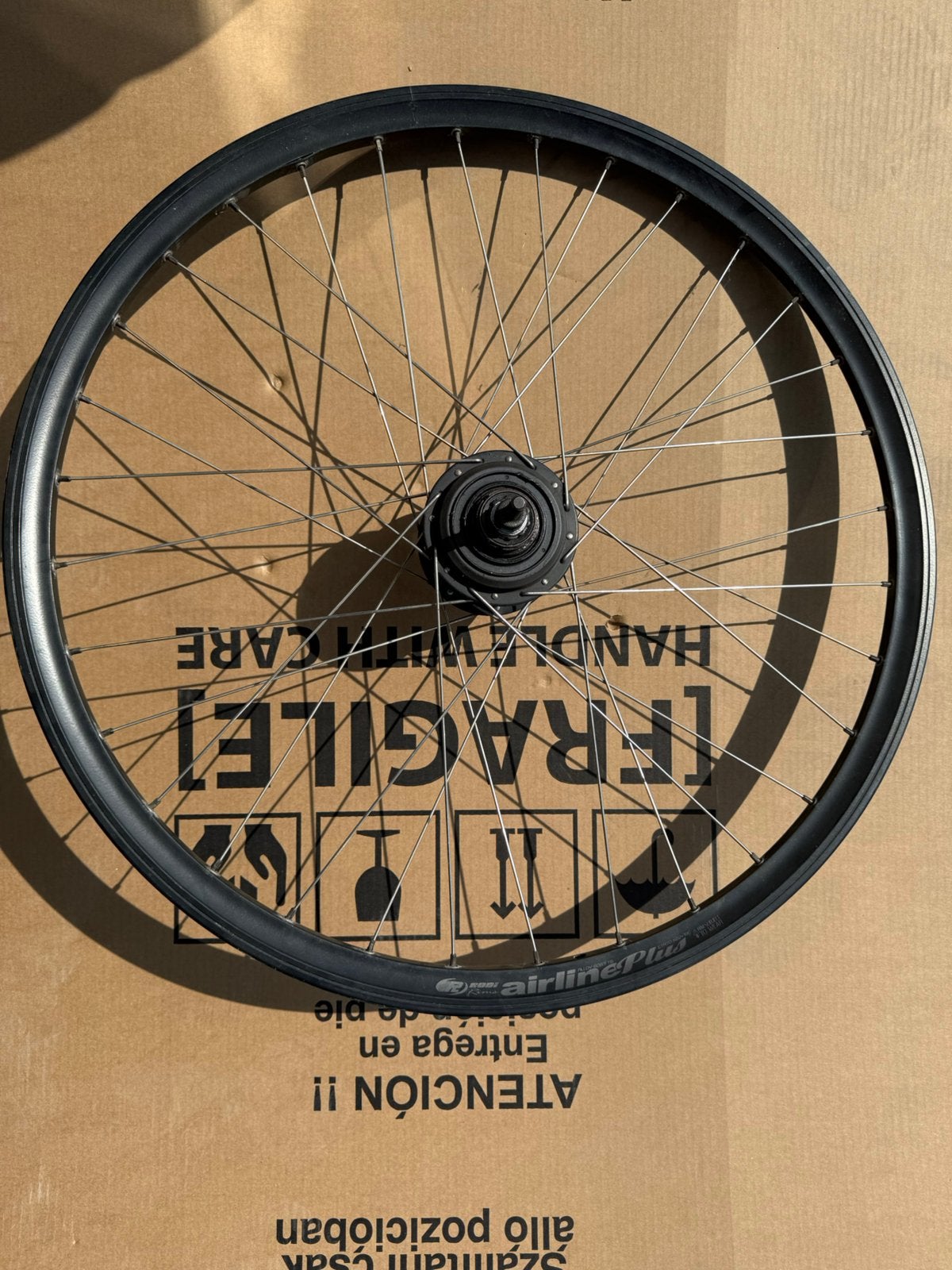 Shimano nexus 5 achterwiel 28 inch, Ophalen of Verzenden, Zo goed als nieuw