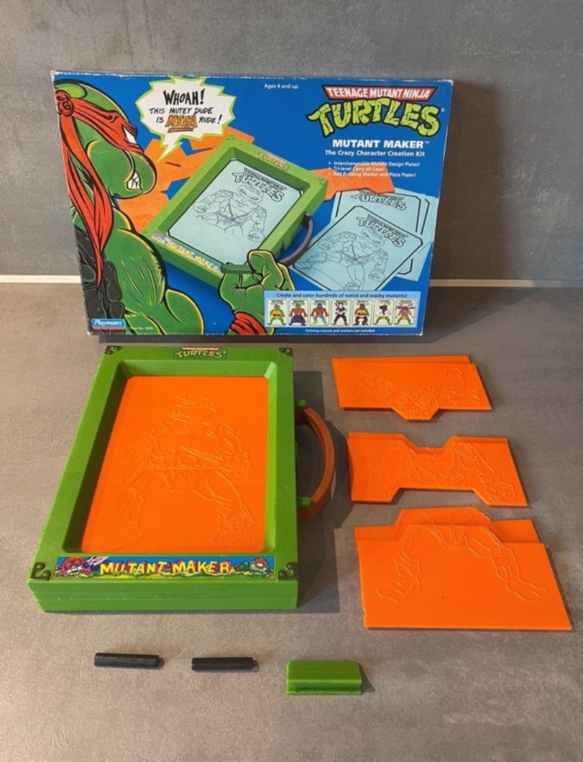 Tmnt Turtles: Mutant Maker 1990 playmates toys, Ophalen of Verzenden, Gebruikt