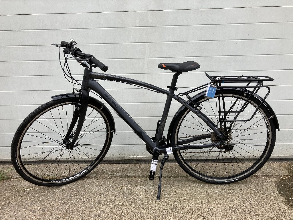 Montana X-cross hybride herenfiets, Fietsen en Brommers, Velgrem, Versnellingen, Minder dan 49 cm, Zo goed als nieuw