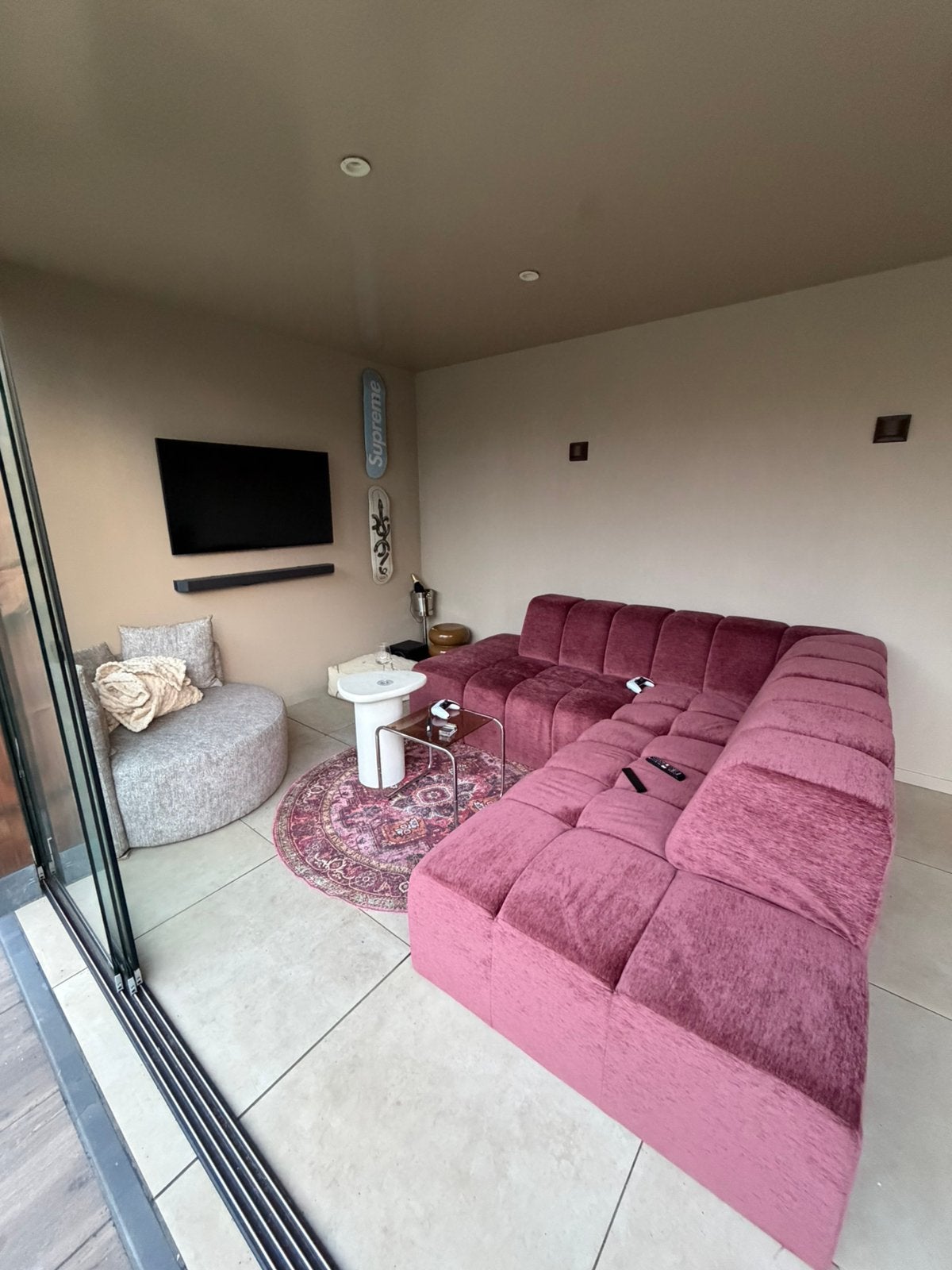 Vloerkleed Rugvista, Huis en Inrichting, Ophalen, 100 tot 150 cm, Perzisch, Rond