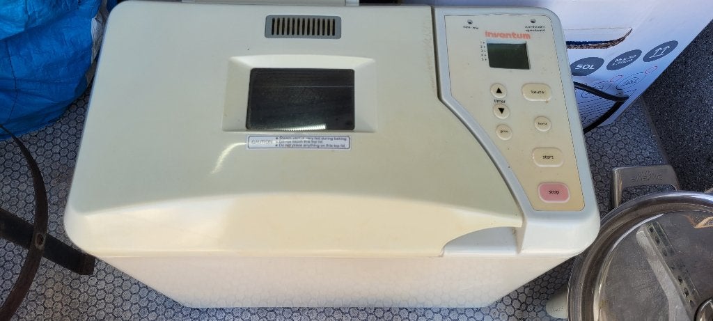 broodbakmachine inventum, Witgoed en Apparatuur, Broodbakmachines, 400 tot 800 gram deeg, Ophalen of Verzenden, Gebruikt
