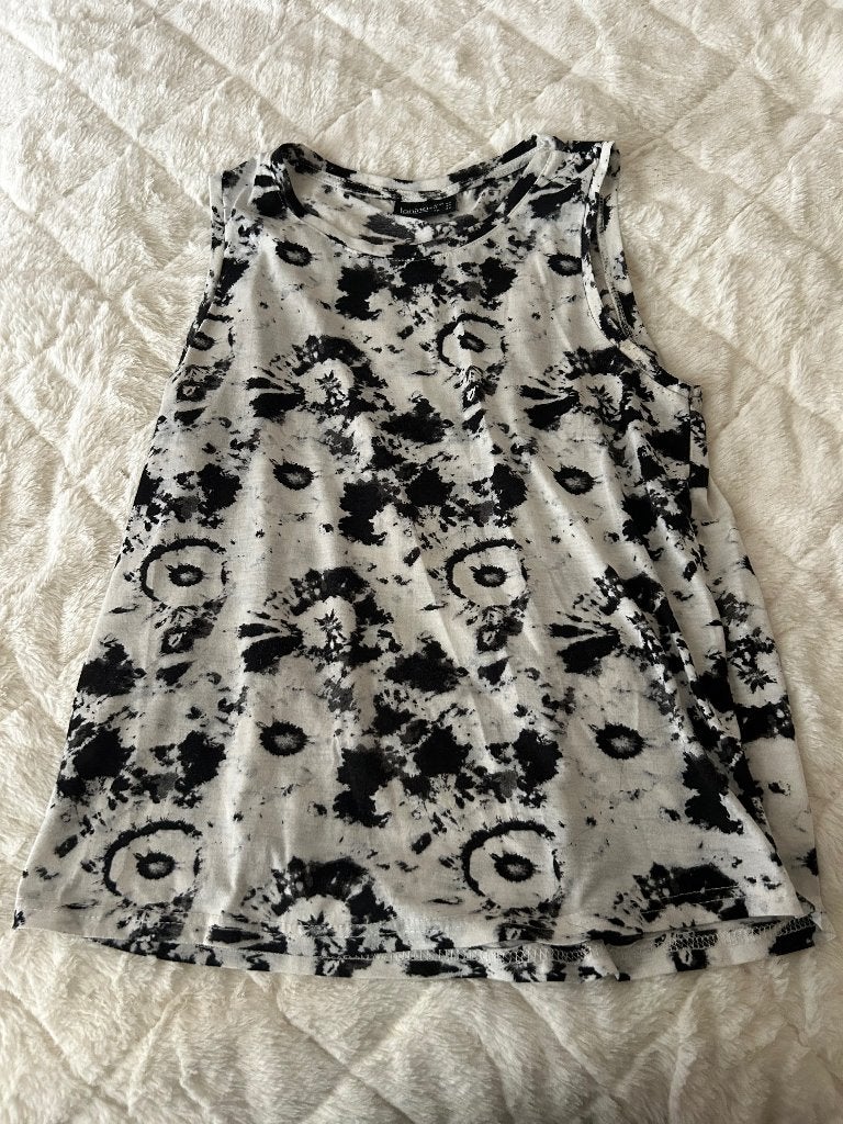 Tye die top, Ophalen of Verzenden, Zo goed als nieuw, Zwart, Zonder mouw