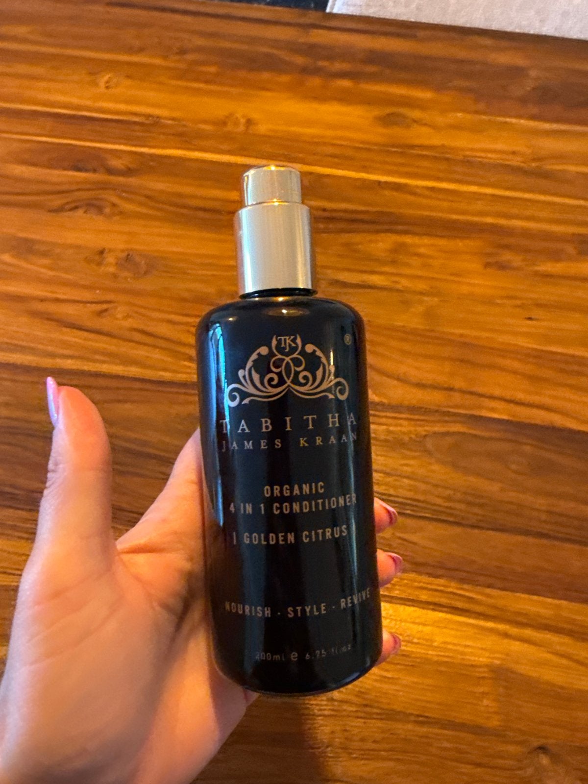 Tabitha James Kraan 4-in-1 Conditioner Golden Citrus, Ophalen of Verzenden, Zo goed als nieuw, Shampoo of Conditioner