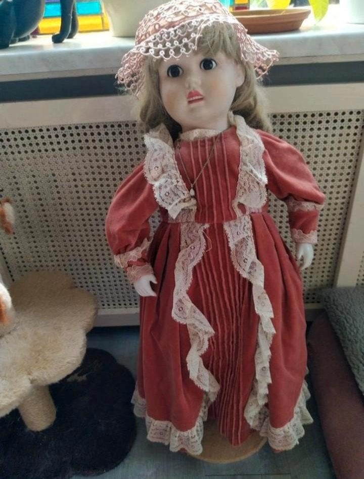 antieke pop, Verzamelen, Ophalen of Verzenden, Pop