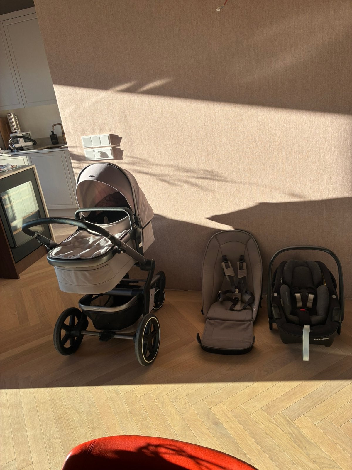 Joolz day plus sage green en maxi cosi pebble 360, Kinderen en Baby's, Kinderwagens en Combinaties, Kinderwagen, Ophalen of Verzenden