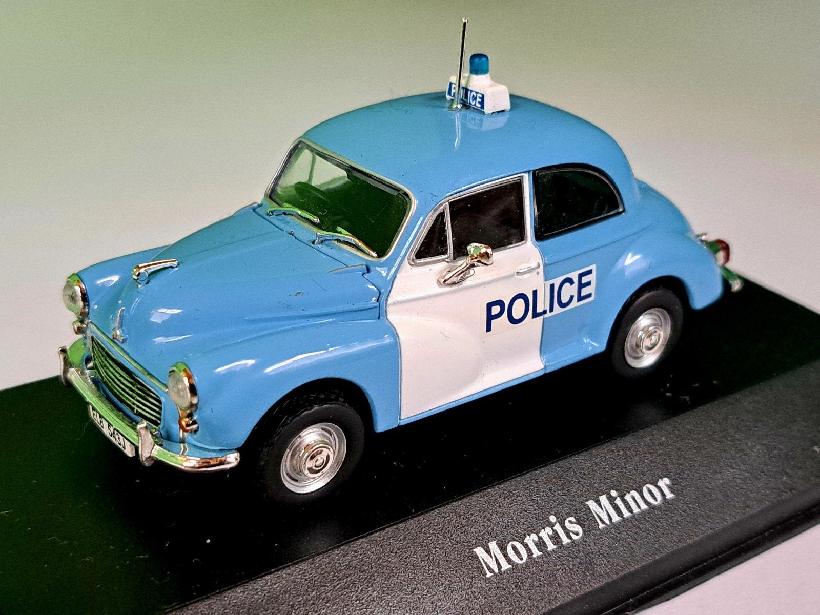 Morris Minor Politie Auto Model - Police Cars Collectie, Hobby en Vrije tijd, Modelauto's | 1:43, Ophalen of Verzenden, Zo goed als nieuw