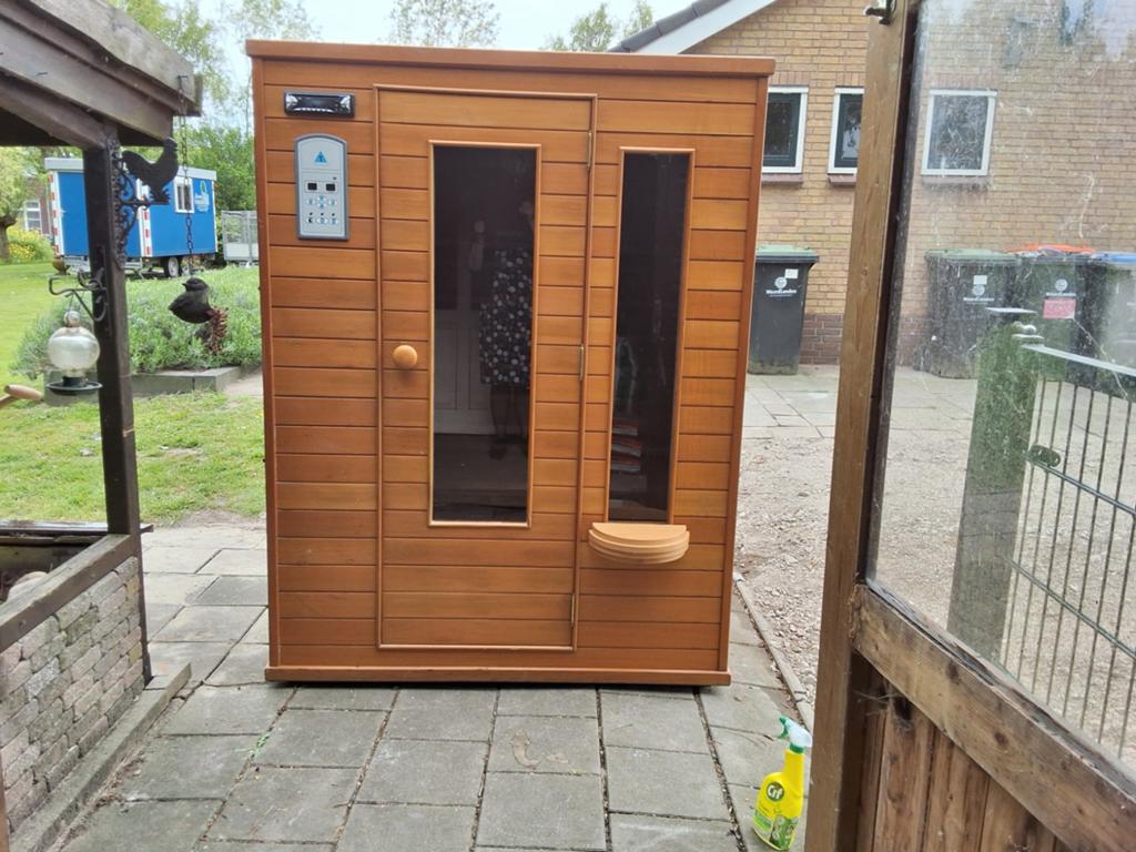 Infrarood sauna, Ophalen, Gebruikt, Complete sauna