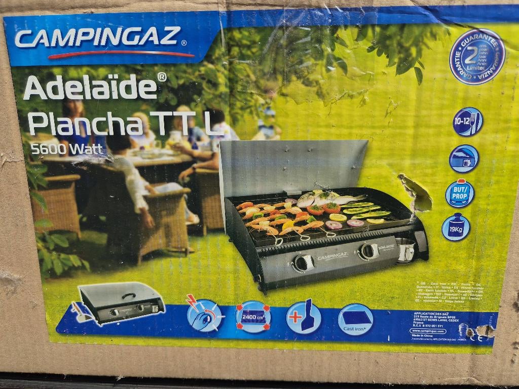 Campingaz Adelaide plancha TTL nieuw, Tuin en Terras, Gasbarbecues, Ophalen, Nieuw, Campingaz