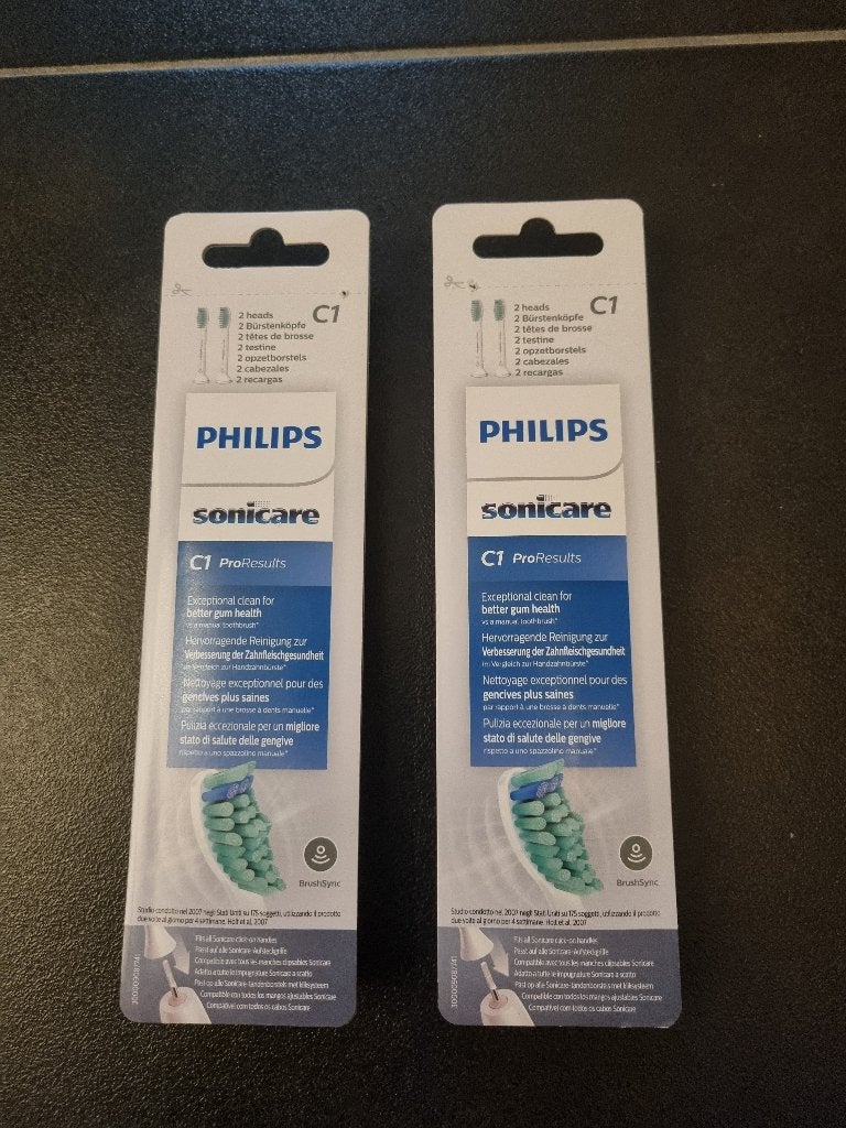 Philips sonicare opzet borstels C1., Ophalen of Verzenden, Nieuw, Opzetborstel