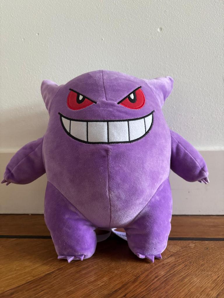 Gengar knuffel Pokémon, Paars, Gebruikt, Overige merken, Overige typen