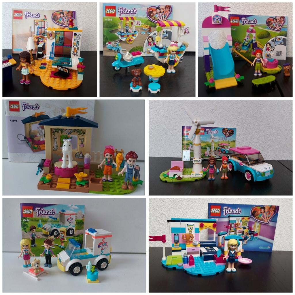 Pakket Lego Friends 7sets, Compleet, Lego, Friends, Ophalen of Verzenden