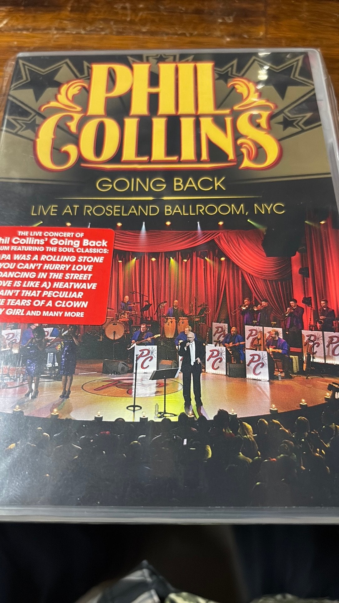 Phil Collins - Going Back Live at Roseland Ballroom DVD, Alle leeftijden, Ophalen of Verzenden, Nieuw in verpakking