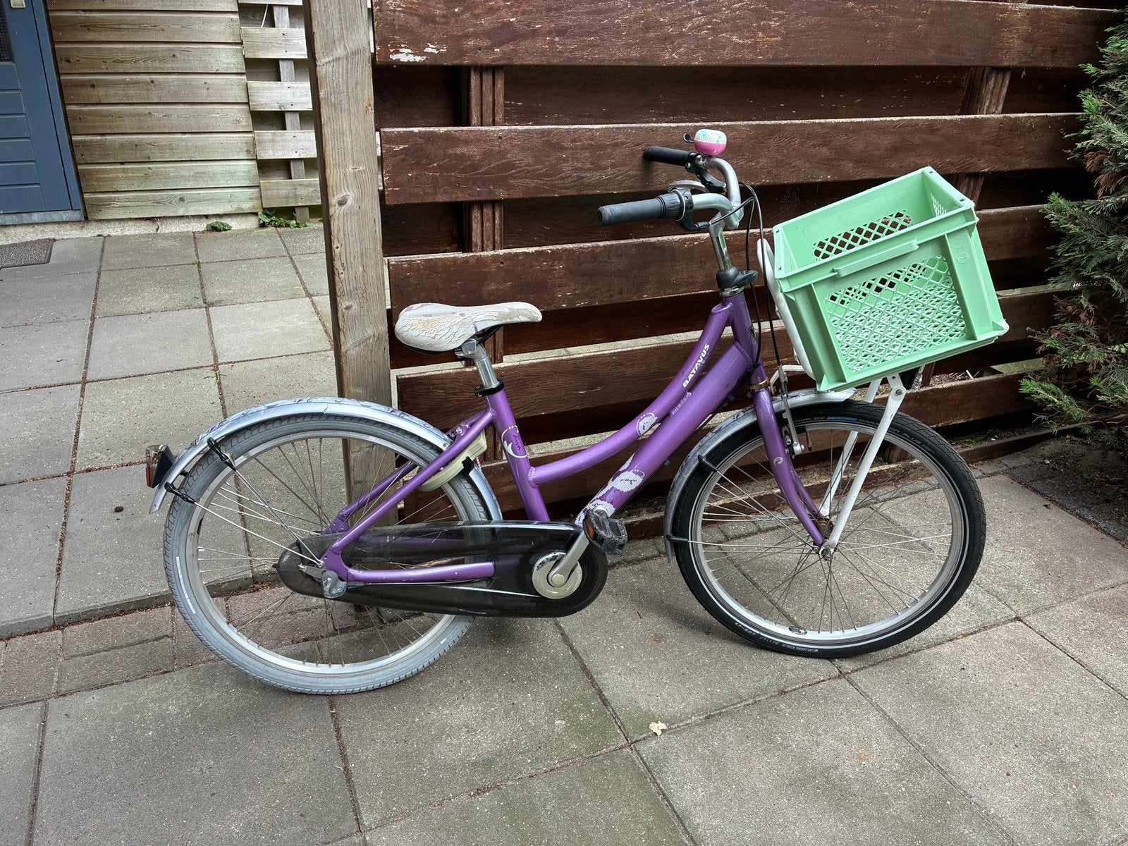 Meisjes fiets 24 inch, Fietsen en Brommers, Fietsen | Meisjes, Ophalen, Terugtraprem, Versnellingen, Gebruikt