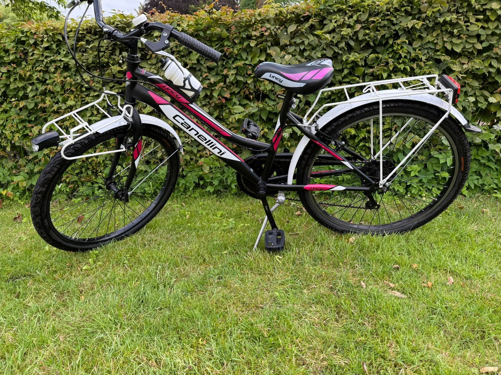 Zgan canellini 24 inch kinderfiets met 6 versnellingen, Fietsen en Brommers, Ophalen, Zo goed als nieuw, 24 inch, Versnellingen