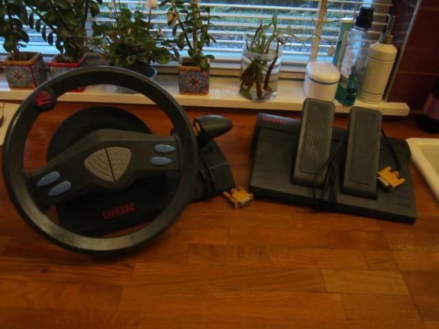 Lifetec LT9868 PC game., Ophalen of Verzenden, Zo goed als nieuw, Racestuur