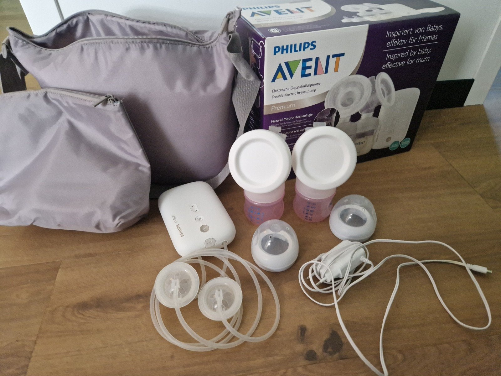 Philips Avent Elektrische Dubbele Borstkolf(draadloos), Borstkolf, Zo goed als nieuw, Automatisch, Philips Avent