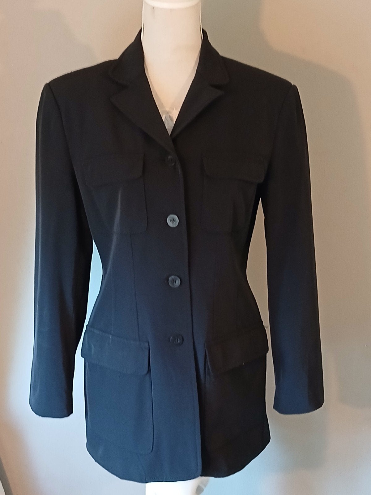 InWear Zwarte Utility Blazer - Maat L/XL (40/42), IN WEAR, Zwart, Maat 42/44 (L), Ophalen of Verzenden