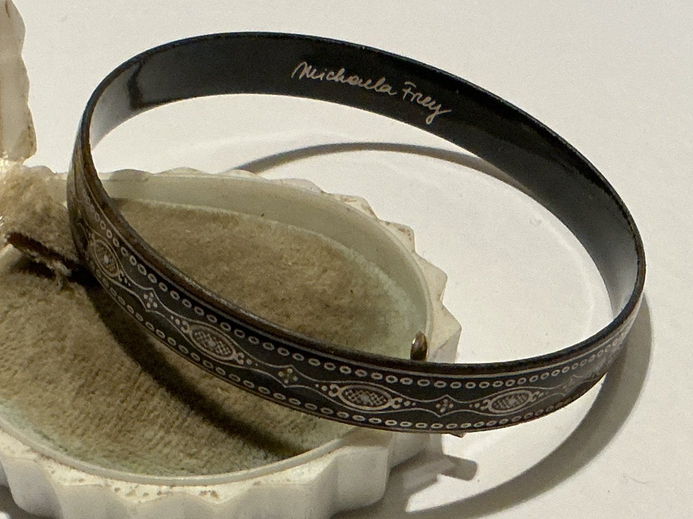 ORIGINELE MICHAELA FREY DESIGN ARMBAND MET EMAILLE, Verzenden, Overige materialen, Armband