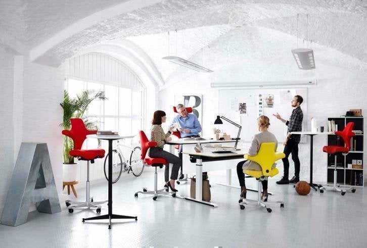 HAG Capisco stoelen NIEUW, zit/sta stoelen! Gratis levering!, Huis en Inrichting, Bureaustoelen, Niet ingevuld, Niet ingevuld