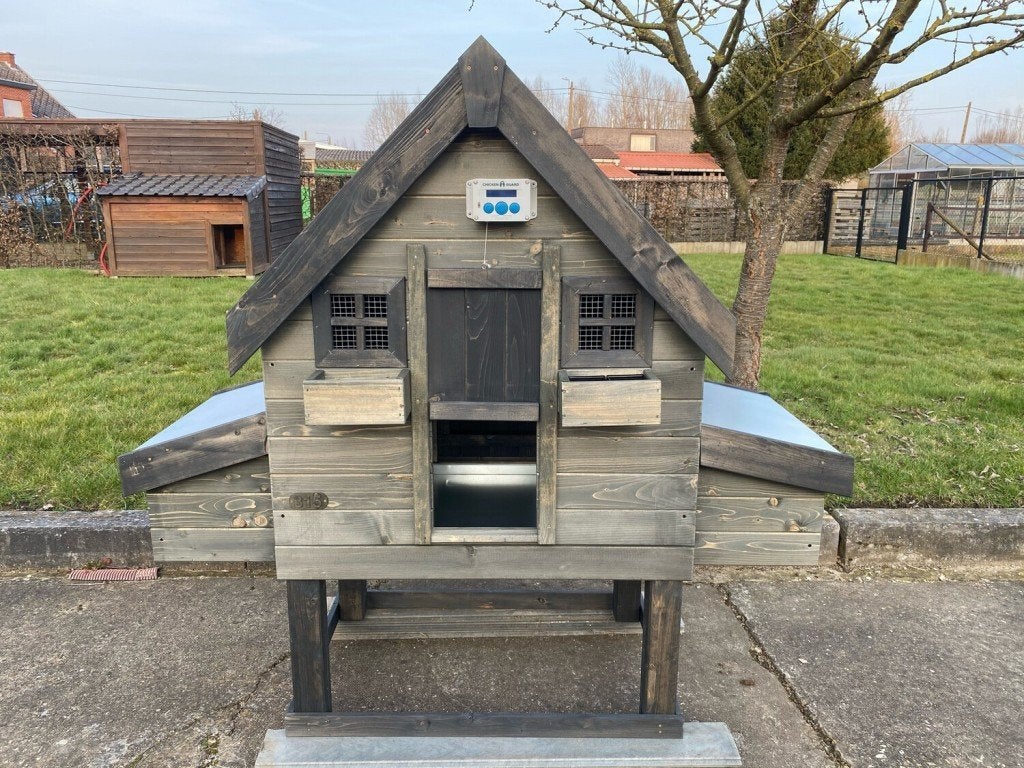 Kippenhok Bavaria 10 Metalen dak en mestlade, Ophalen of Verzenden, Nieuw, Kippenhok of Kippenren