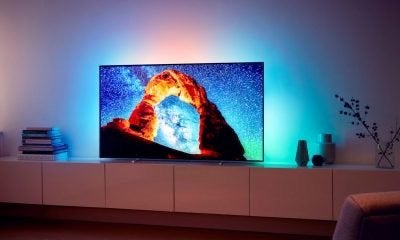 Philips 55OLED803 4K UHD OLED Android TV, 3-zijdig Ambilight, Ophalen, Philips, OLED, Zo goed als nieuw
