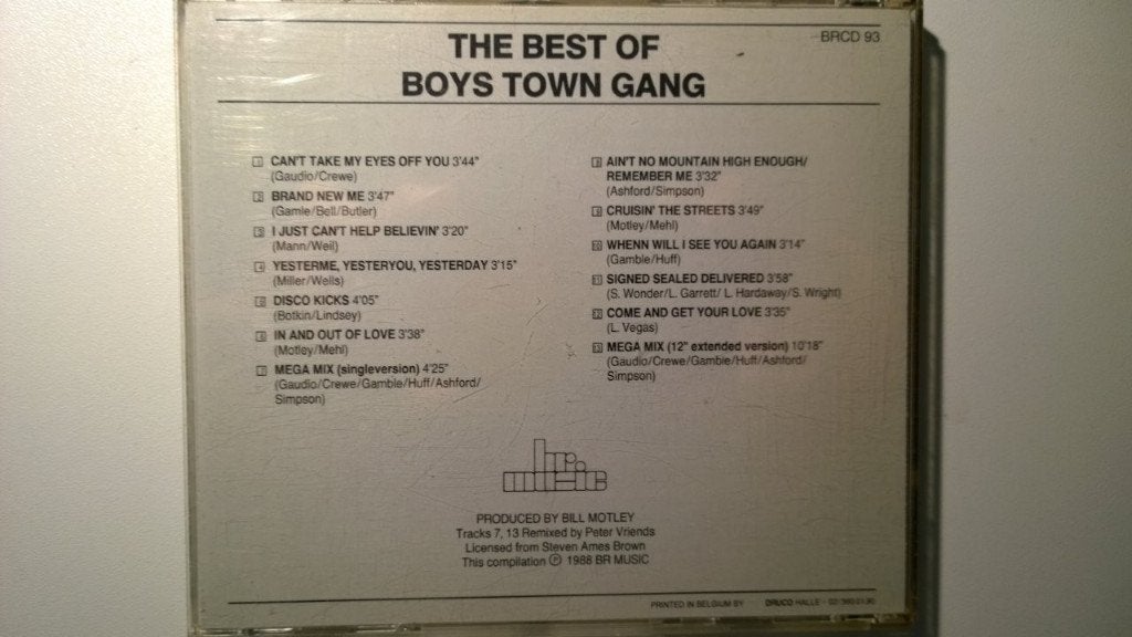 Boys Town Gang - The Best Of Boys Town Gang, Cd's en Dvd's, Ophalen of Verzenden, Zo goed als nieuw, Pop, Album