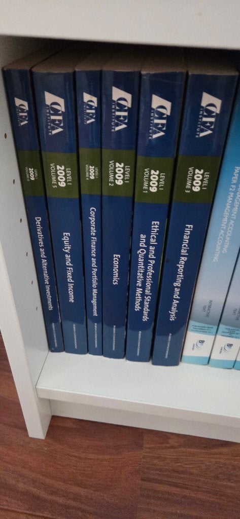 CFA Institute Level I 2009 Studieboeken Set, Gelezen, CFA Institute, Ophalen of Verzenden, WO