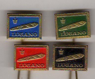 3 speldjes LUGANO SIGAREN NIEUWE PEKELA (A4), Ophalen of Verzenden, Gebruikt, Overige onderwerpen