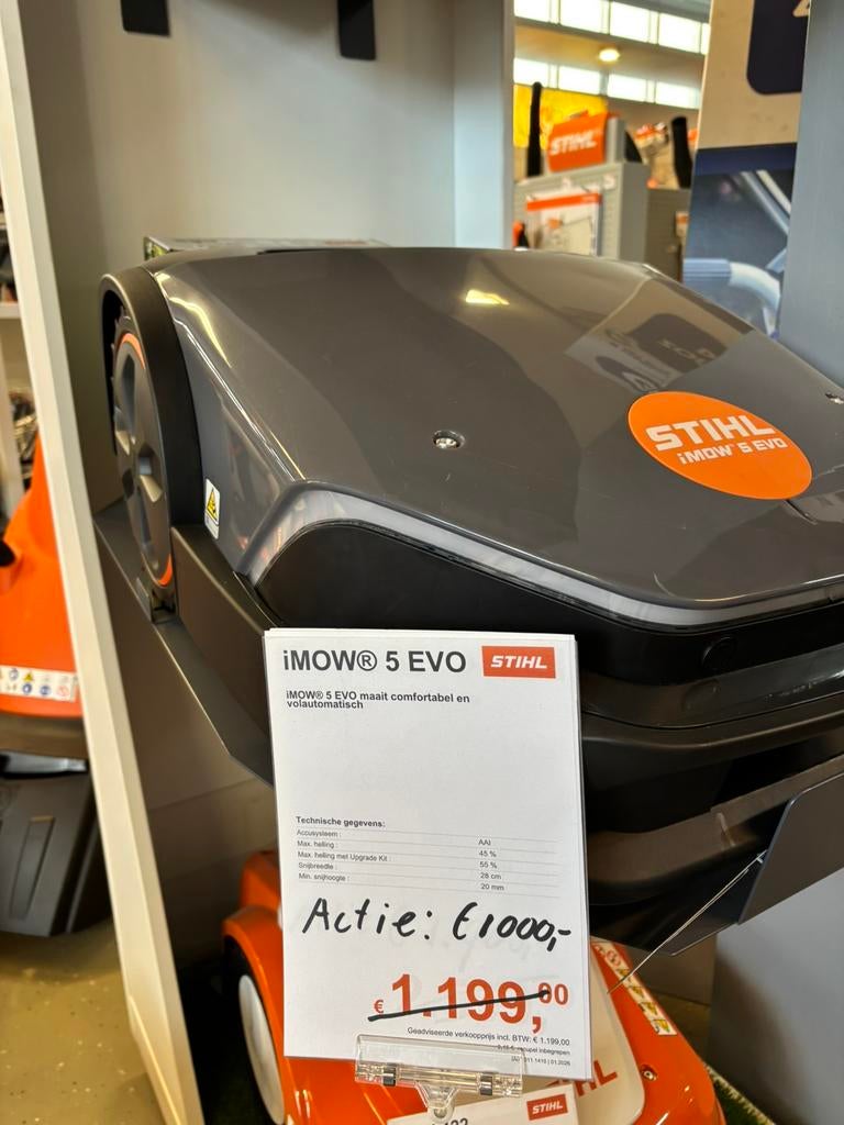 ACTIE Stihl robotmaaier perimeterdraad en accessoires, Ophalen of Verzenden, Nieuw, Meer dan 25 cm, Stihl