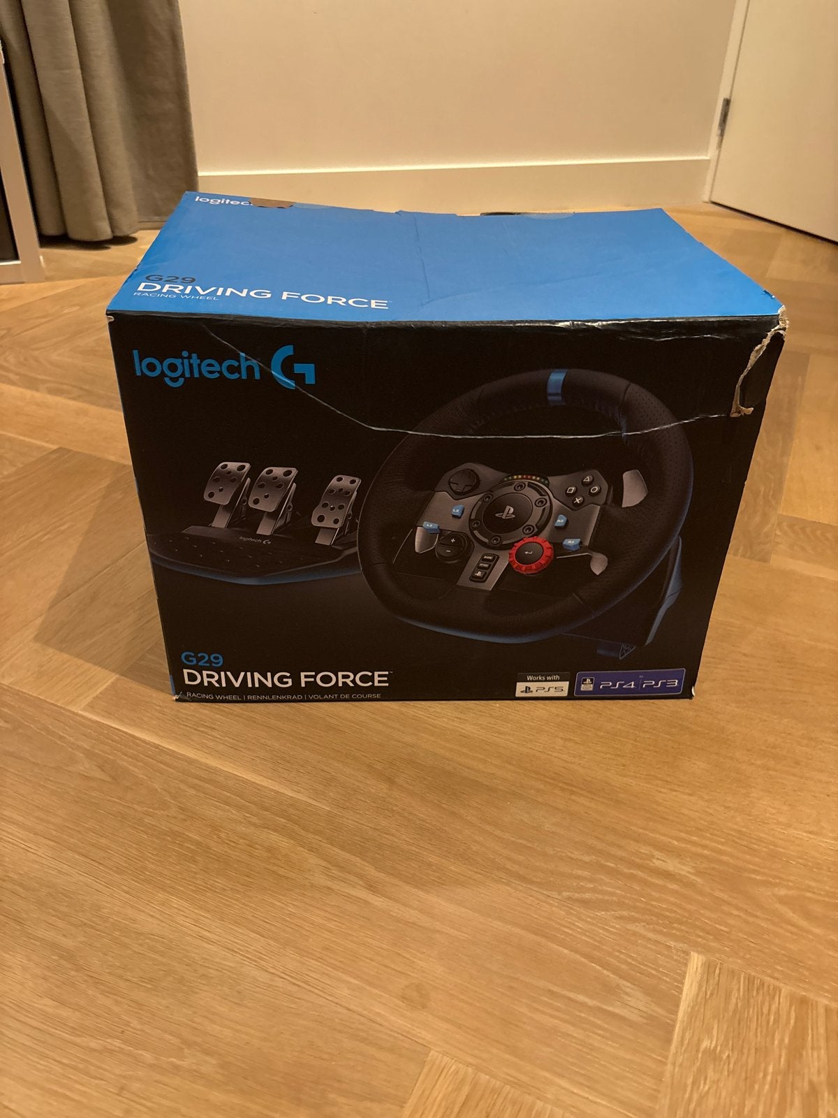 Logitech G29 Driving Force Race Stuur met Pedalen, Spelcomputers en Games, Ophalen, Overige merken, Zo goed als nieuw