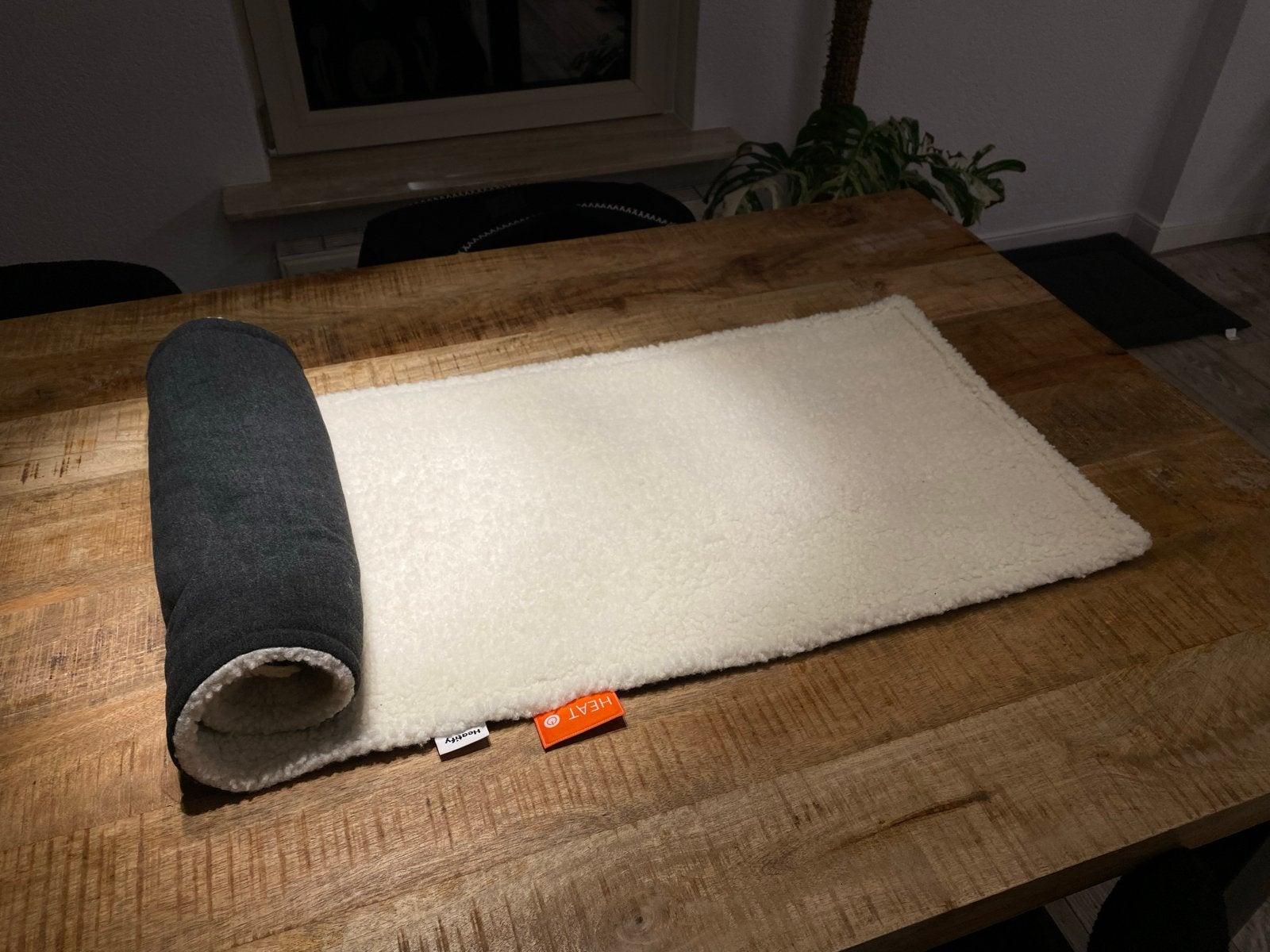 2x Verwarmd Warmtekleed voor Stoel/Camping met Powerbank, Fleecedeken, Ophalen of Verzenden, Zo goed als nieuw, Fleece