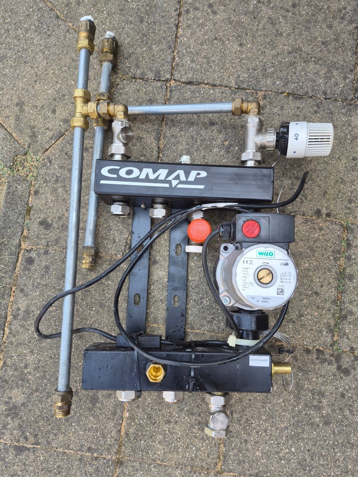 Comap vloerverwarmingsverdeler met Wilo pomp, Doe-het-zelf en Verbouw, Verwarming en Radiatoren, Ophalen of Verzenden