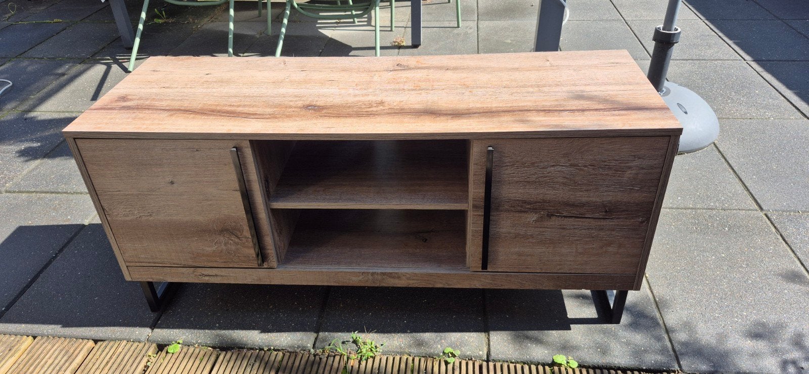 tv meubel, Ophalen, Gebruikt, 100 tot 150 cm, Minder dan 100 cm